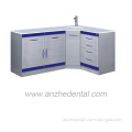 L shape big dental cabinet